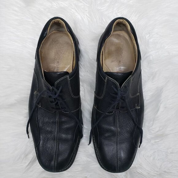 Johnston & Murphy Shuler Bicycle Toe Oxfords Leather 20-7222 Black Lace up 13 M - Picture 12 of 12